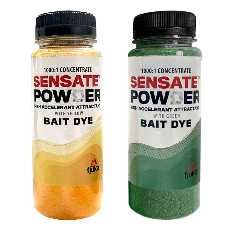 Fjuka Sensate Powder Fish Accelerants With Bait Dye 100g